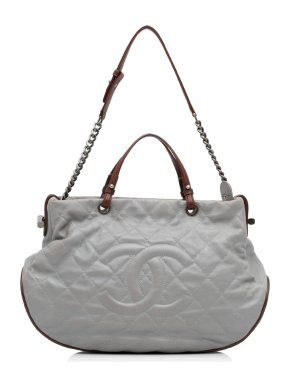 Chanel Grey Leather Country Chic Bag