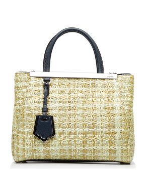 Fendi Wicker Petit 2Jours Bag