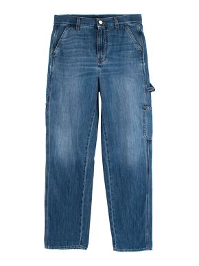 Me+Em Blue Cargo Style Jeans