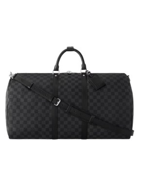 Louis Vuitton Damier Graphite Keepall Bandouliere 55