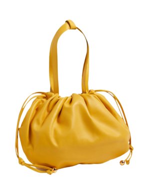 Bottega Veneta Yellow Medium Leather The Bulb Bag