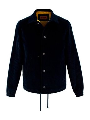 Missoni Embroidered Navy Cord Jacket