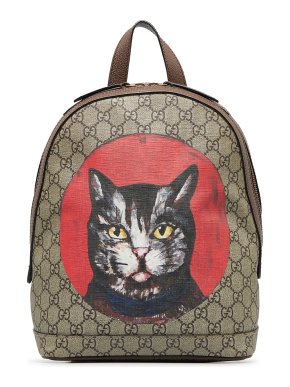 Gucci GG Supreme Mystic Cat Backpack