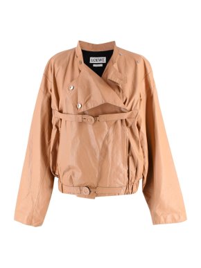 Loewe Kangaroo Leather Buckled Jacket