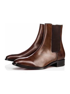 Louboutin SAMSON Havane Ankle Boot