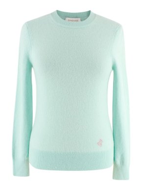 Zimmermann Turquoise Cashmere Knit Jumper