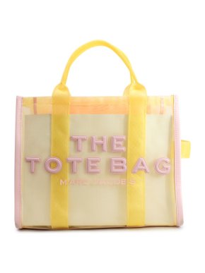 Mark Jacobs Medium Yellow and Pink Tote Bag