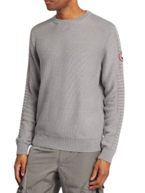Canada Goose Grey Wool Paterson Jumper