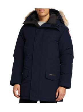 Canada Goose Langford Navy Fur Trim Parka