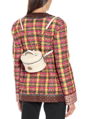 Gucci Cream Marmont Vanity Backpack