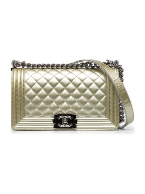 Chanel Bicolour Medium Boy Flap Bag