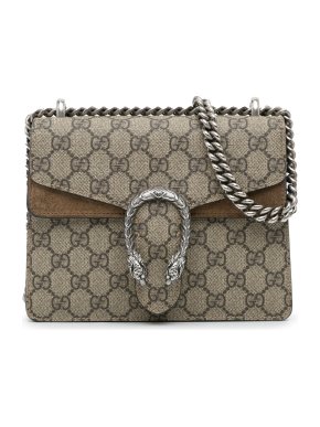 Gucci Mini Supreme  Dionysus Crossbody Bag