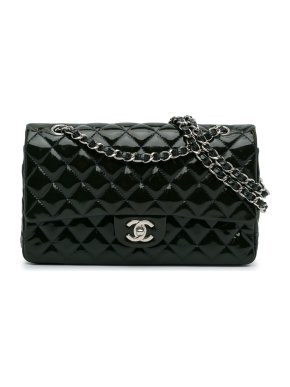 Chanel Medium Classic Patent Double Flap Bag