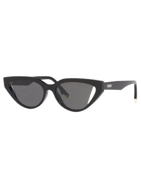 Fendi black FE40009I Way Cat-eye Acetate Sunglasses