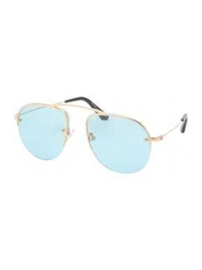 Prada SPR58O 'Teddy' half-rim sunglasses.