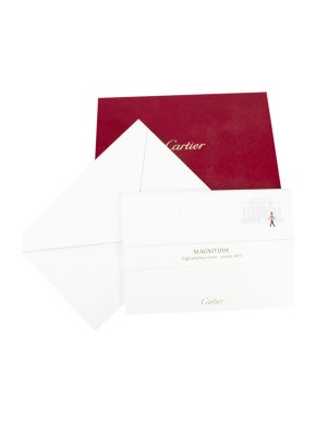 Cartier High Jewellery Event Correspondence Cards Set