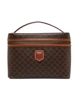 Celine Brown Macadam Vanity Case