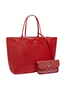 Red Reversible Goyardine Anjou PM