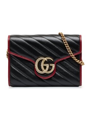 Gucci GG Marmont Torchon Wallet on Chain