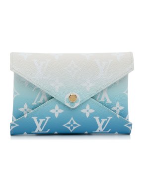 Louis Vuitton Blue Monogram By The Pool Kirigami Pouch