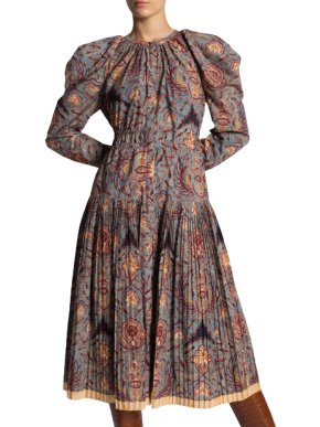 Ulla Johnson Ether Floral-print Midi Dress