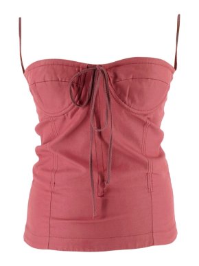 Brock Collection red corset top