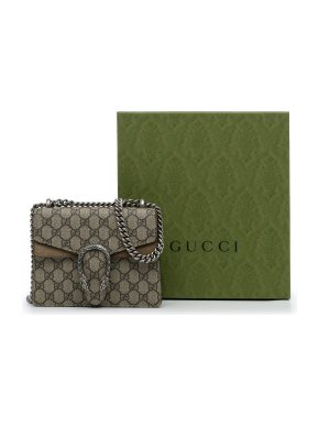 Gucci Supreme Mini Dionysus Crossbody Bag