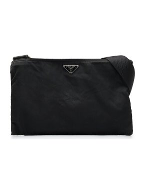 Prada Black Tessuto Crossbody Bag