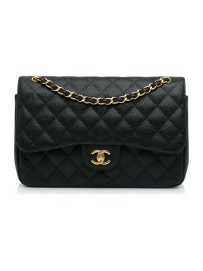 Chanel Jumbo Classic Caviar Double Flap