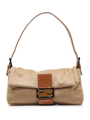 Fendi Wool Felt Baguette Bag