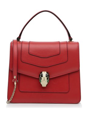 Bvlgari Red Serpenti ForeverTop Handle