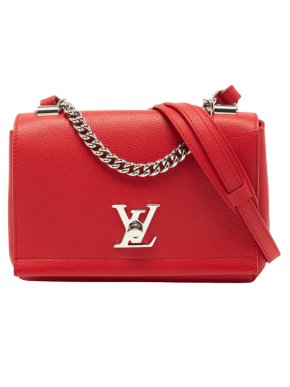 Louis Vuitton Red Lockme II BB Crossbody Bag