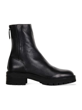 Aquazzura Aquazurra Black Saint Honore Leather Boots