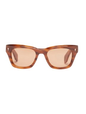 Jacques Marie Mage Brown Acetate Frame Sunglasses