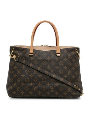 Louis Vuitton Monogram Pallas MM Tote Bag