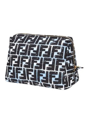 Fendi X Joshua Vides FF Logo Beauty Bag
