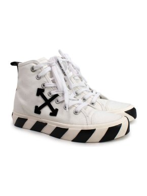 Off-White Vulcanized Mid Top Sneakers