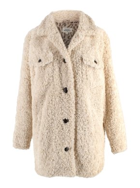 Hartford Ivory Vicky Sherpa Coat