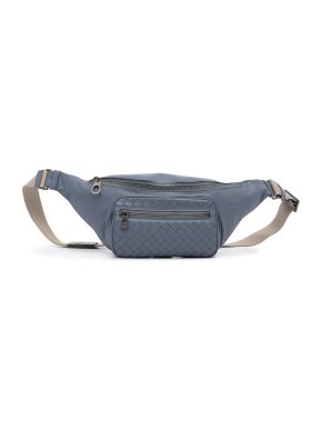 Bottega Veneta Blue Intrecciato Belt Bag