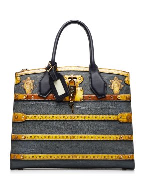 Louis Vuitton Canvas Time Trunk City Steamer  MM