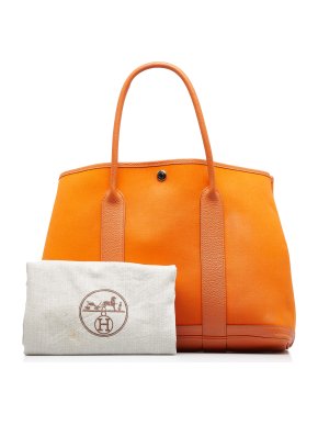Hermes Orange Garden Party PM