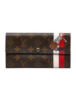Louis Vuitton Monogram Canvas Groom Sarah Wallet