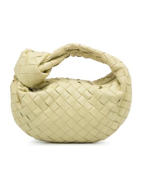 Bottega Veneta Yellow Mini Intrecciato Jodie