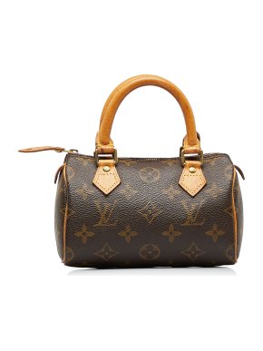 Louis Vuitton Brown Monogram Mini Speedy
