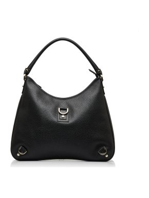 Gucci Black Leather Abbey Shoulder Bag
