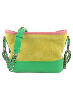 Chanel Multi-Colour Suede Small Gabrielle Bag