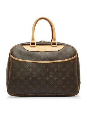 Louis Vuitton Brown Monogram Deauville Travel Bag