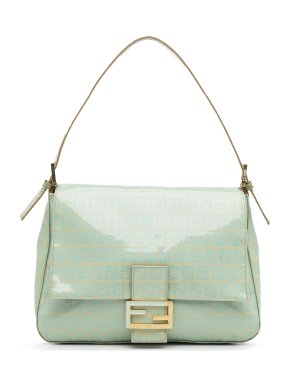 Fendi Crystal Zucchino Mamma Forever Shoulder Bag