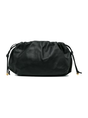 Bottega Veneta Black Medium The Pouch