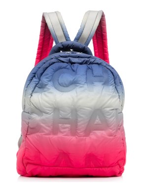 Chanel Multicolour Nylon Embossed Doudoune Backpack